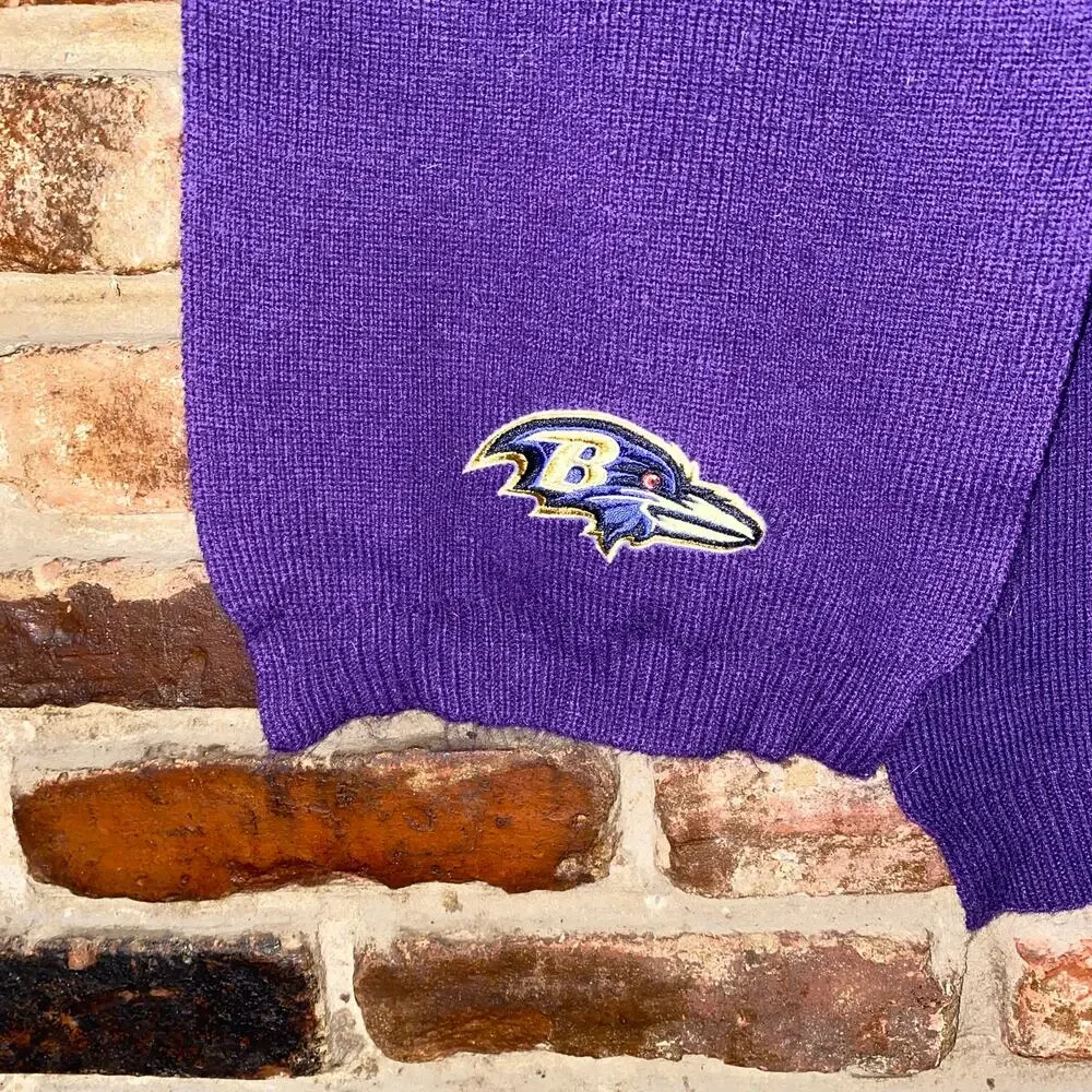 NFL Baltimore Ravens Purple Knit Scarf Women's
